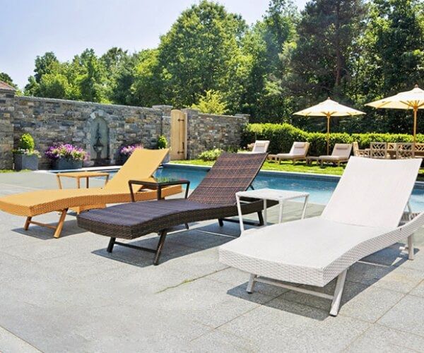 Mẫu ghế bể bơi mây nhựa được ưa chuộng hiện nay