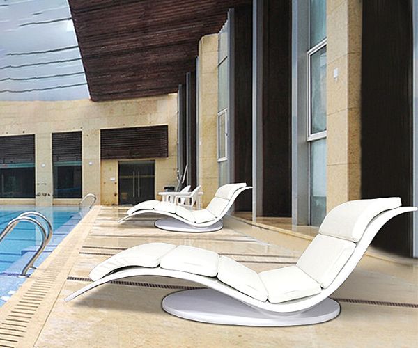 Mẫu ghế bể bơi ngoài trời composite đang được ưa chuộng hiện nay