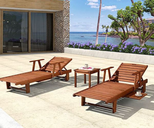 Ghế hồ bơi resort