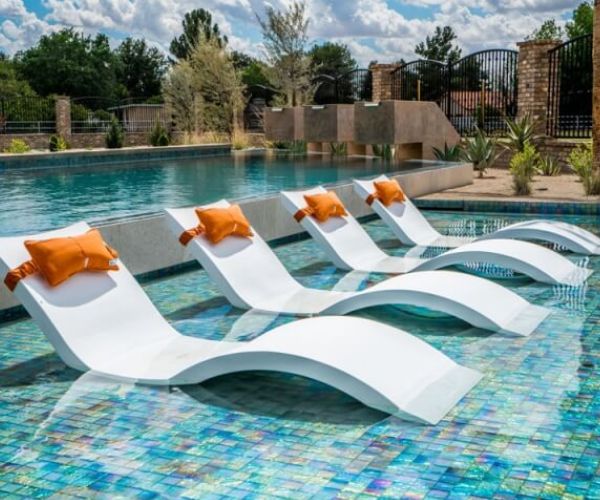 Ghế hồ bơi resort