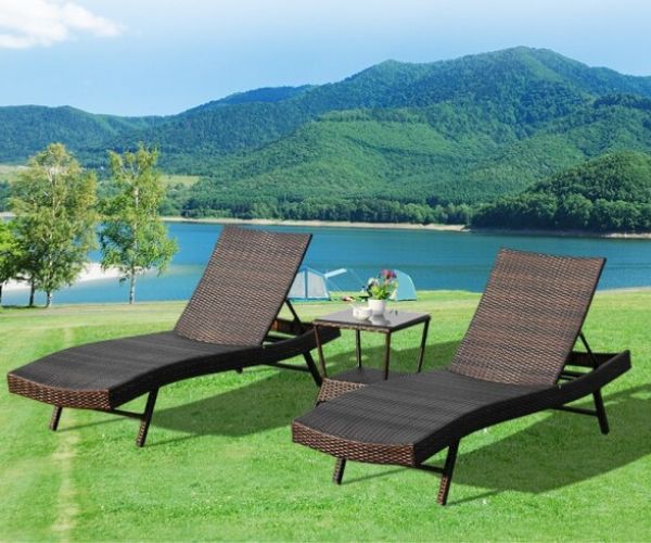 Mẫu ghế nằm phơi nắng được ưa chuộng hiện nay