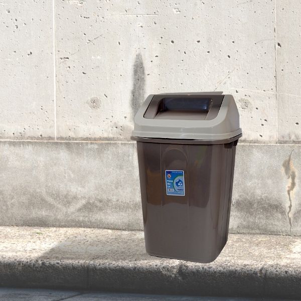 Hình ảnh thực tế thùng rác 60 lít khi giao cho khách ở Hải Phòng