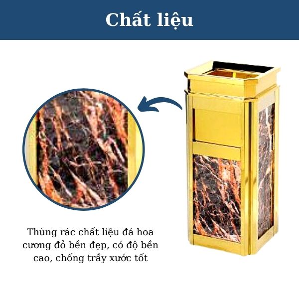 Sản phẩm sản xuất từ chất liệu cao cấp, bền đẹp