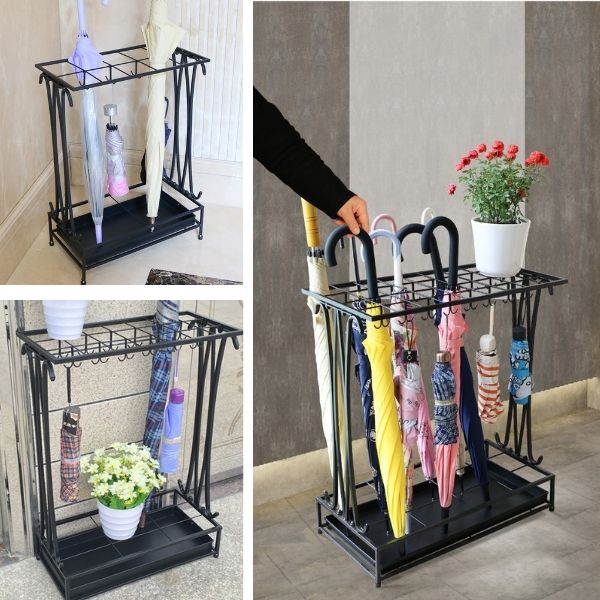 Mẫu giá cắm ô dù đa năng đang được ưa chuộng hiện nay