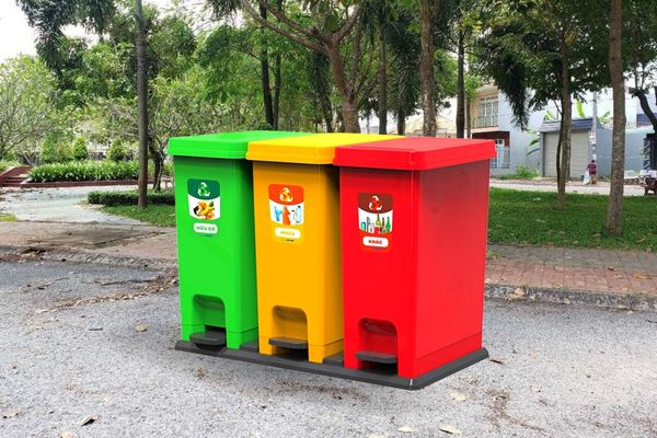 Mẫu thùng phân loại rác Duy Tân được ưa chuộng hiện nay