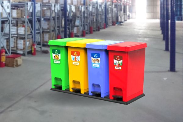 Tổng kho cung cấp thùng rác nhựa giá rẻ, chất lượng, uy tín Hành Tinh Xanh