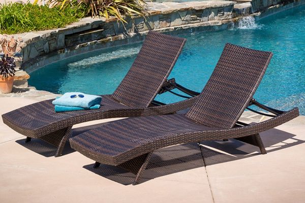 Mua ghế hồ bơi nhựa giả mây