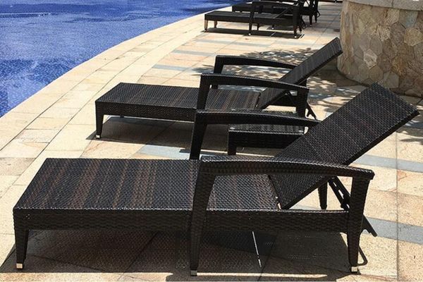 Sản xuất ghế bể bơi nhựa giả mây