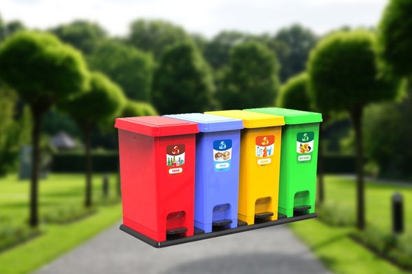 Thùng đựng rác 4 ngăn bán chạy nhất thị trường