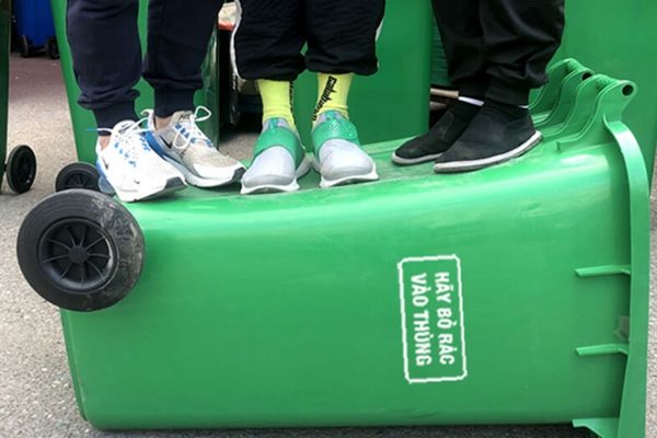 Chất liệu nhựa HDPE độ bền cao, chịu lực tốt