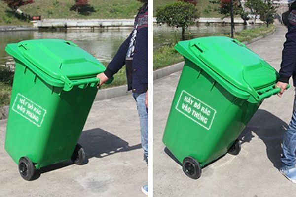 Sản phẩm có thiết kế bánh xe có thể di chuyển linh hoạt