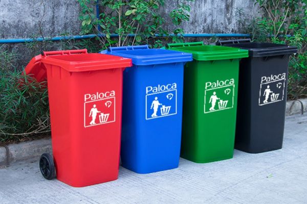 Thủng rác nhựa 240 lít bền đẹp được sử sử dụng phổ biến hiện nay