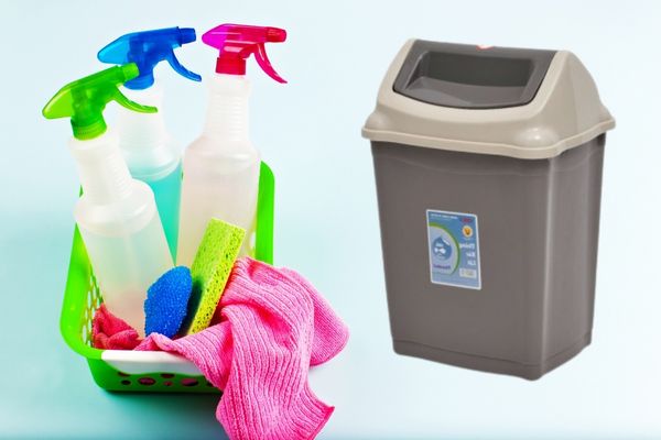 Thùng rác đẹp trong nhà