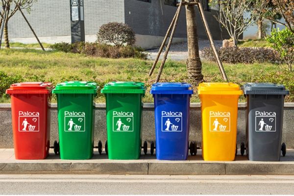 Thùng đựng rác nhựa sử dụng phổ biến hiện nay