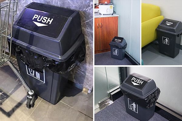 Thùng để rác nắp lật dung tích 40 lít