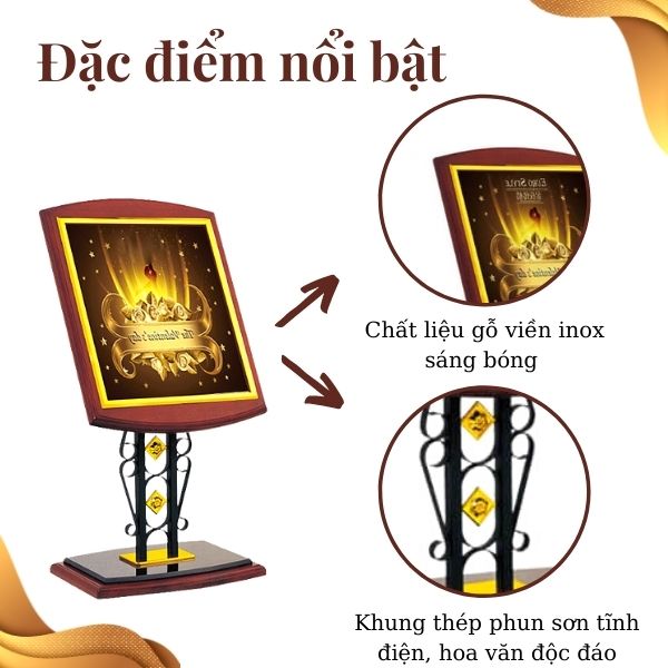 Đặc điểm nổi bật của bảng chào gỗ cao cấp