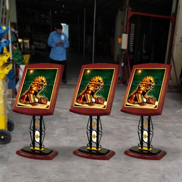 Bảng menu bằng gỗ