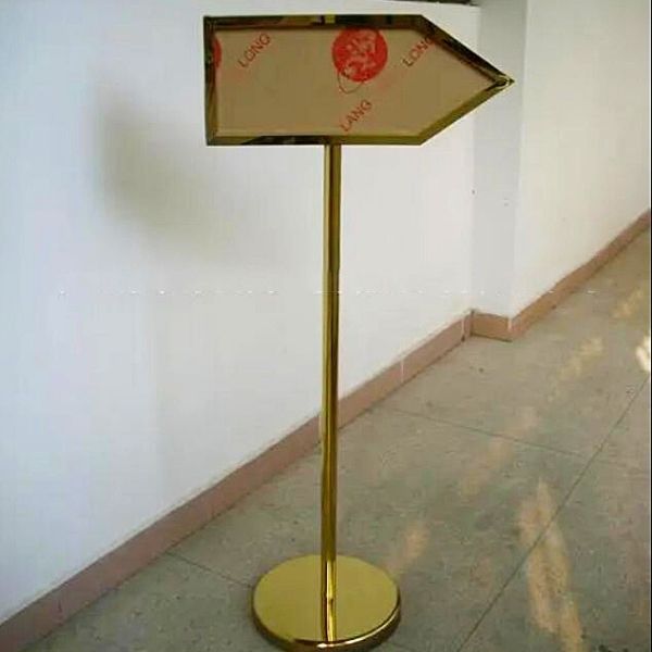 Biển chỉ dẫn hướng đi inox