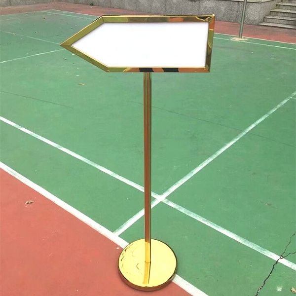 Biển chỉ dẫn hướng đi inox