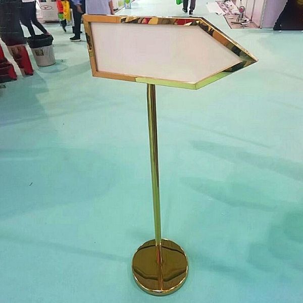 Biển chỉ dẫn hướng đi inox