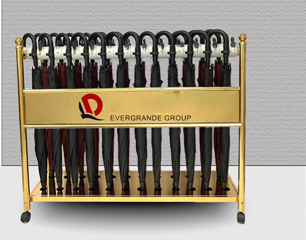 Biển gắn trước có chức năng gắn logo trên giá cắm ô có ổ khóa