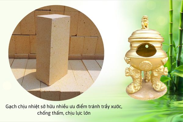 Vật liệu gạch chịu nhiệt