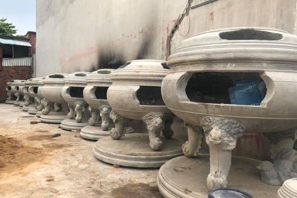 Đỉnh hóa vàng xi măng cùng các chất liệu chịu nhiệt độ cao được sử dụng phổ biến