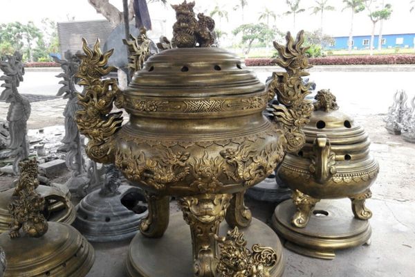 Mẫu đỉnh hóa vàng Nhị Long cao cấp đang được ưa chuộng