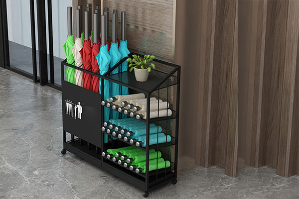 Treo nhiều ô dù lên giá kệ khiến kệ để ô nhanh hỏng