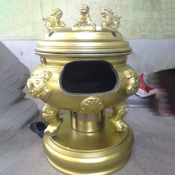 Hình ảnh thực tế bàn giao đỉnh hóa vàng cho anh khách ở Hà Nội