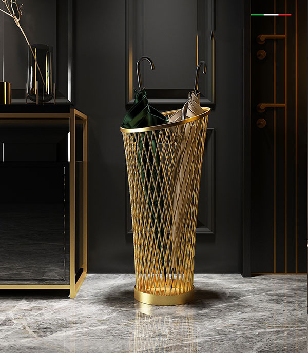 Sọt đựng ô inox mạ vàng đẹp và có giá bán cao