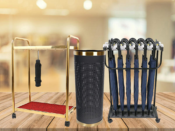 Các mẫu giá để ô thường trang bị ở khách sạn