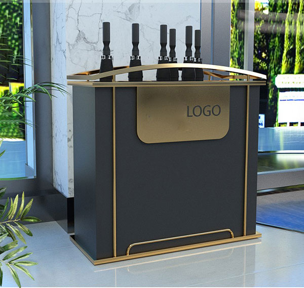 Chi phí in logo lên kệ để ô không cao