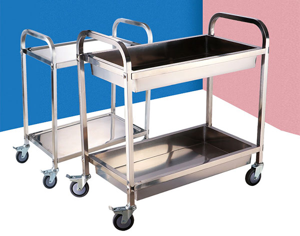 Sử dụng xe đẩy phục vụ bàn mang lại nhiều lợi ích