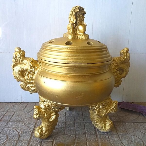 Lư hóa vàng Bát Tràng