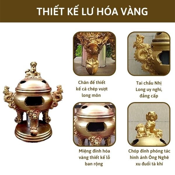 Thiết kế đạt chuẩn tâm linh của lò đốt vàng mã chung cư