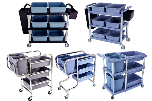 Hành Tinh Xanh sở hữu nhiều mẫu xe dọn bát đĩa dùng trong nhà hàng