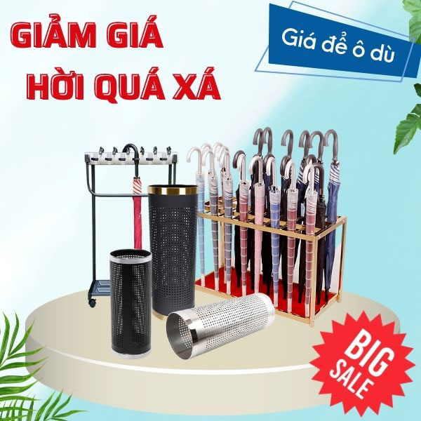 Paloca luôn có chương trình khuyến mãi với giá để ô dù