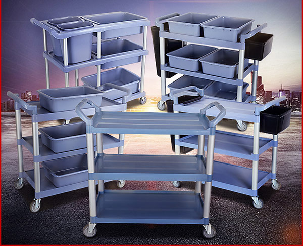 Nên mua xe thu gom bát đĩa có sẵn hạn chế mua hàng order