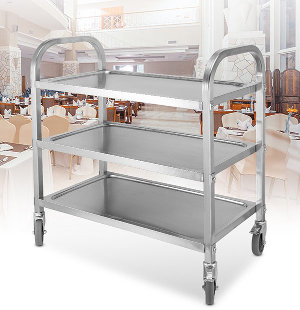 Nhà hàng chỉ nên mua xe đẩy đồ ăn thanh lý cũ khi khó khăn về vốn