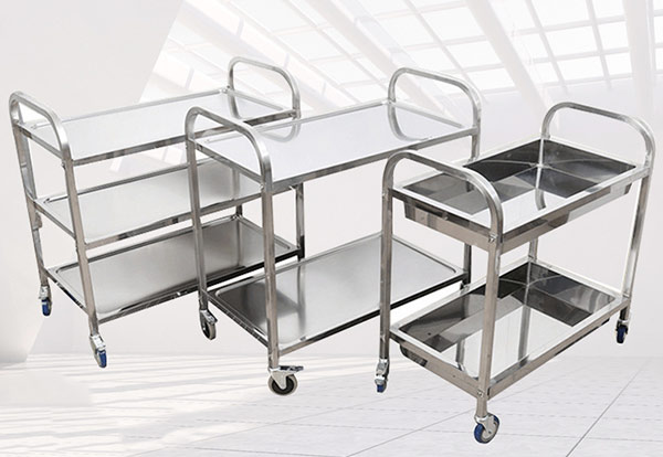 Những mẫu xe đẩy inox vận chuyển thức ăn ở Hành Tinh Xanh