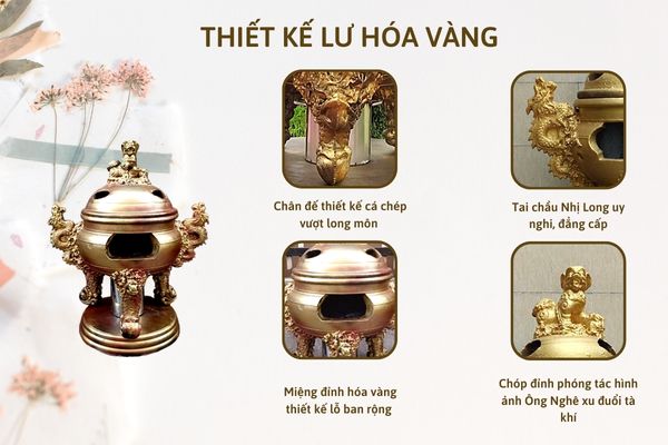 Cấu tạo chi tiết đỉnh hóa vàng Nhị Long