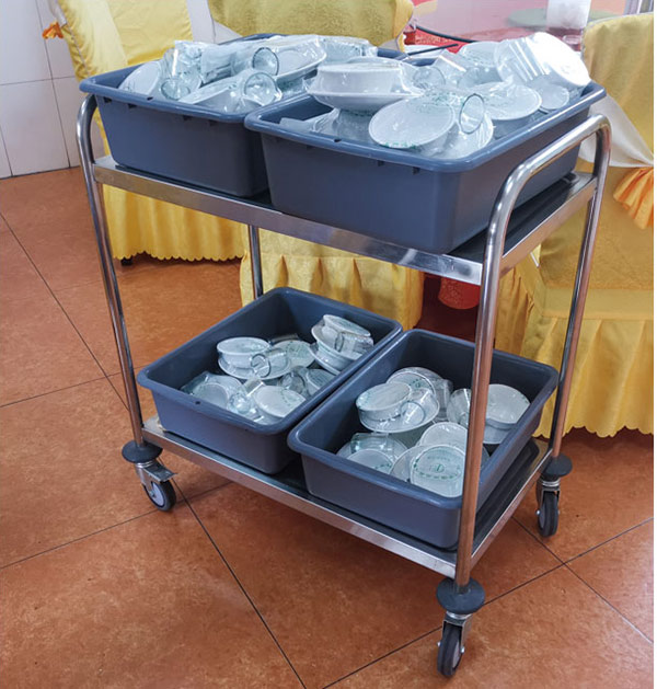 Sắp xếp lượng đồ trên xe vừa phải