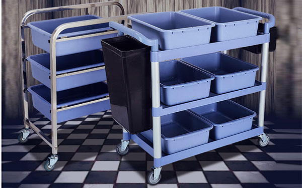 Xe thu dọn bát đĩa chuyên dụng