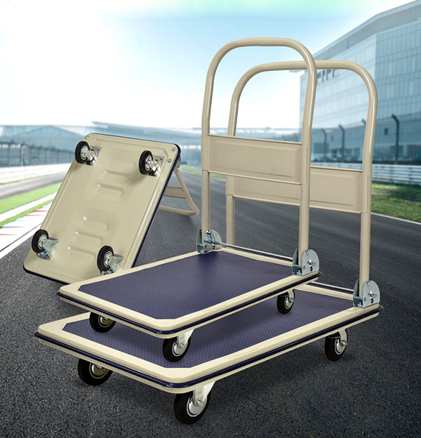 Xe đẩy hàng dùng lâu bị bong tróc sơn cũng không ảnh hưởng gì