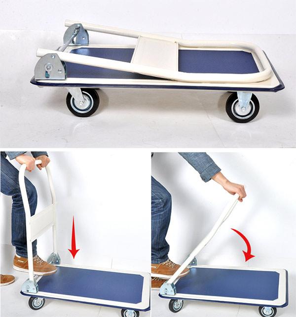 Xe đẩy hàng có thể gấp gọn