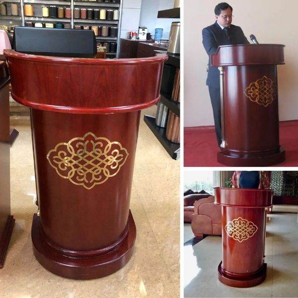 Bàn giao bục phát biểu cho các khách hàng ở Đà Nẵng