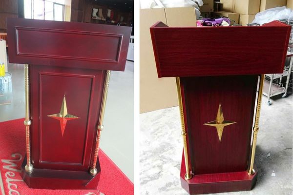 Kiểm tra kỹ về thiết kế bục phát biểu trước khi mua