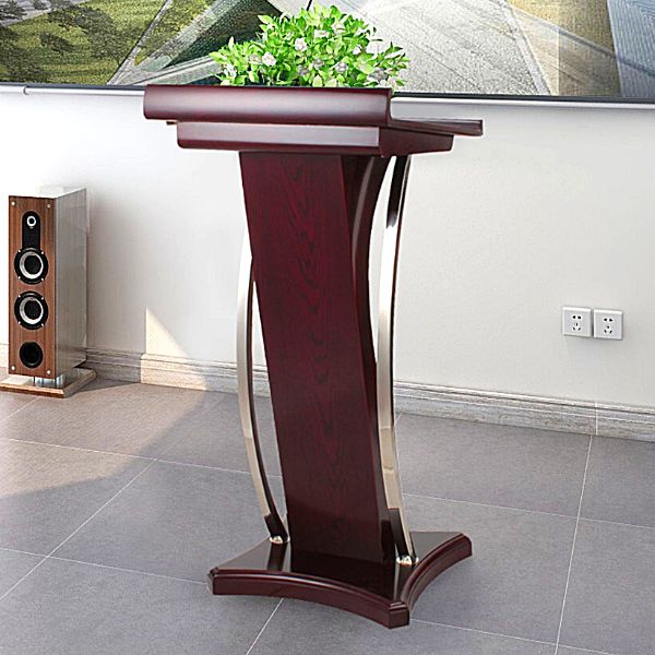 Thiết kế bục phát biểu đa dạng kiểu dáng và màu sắc