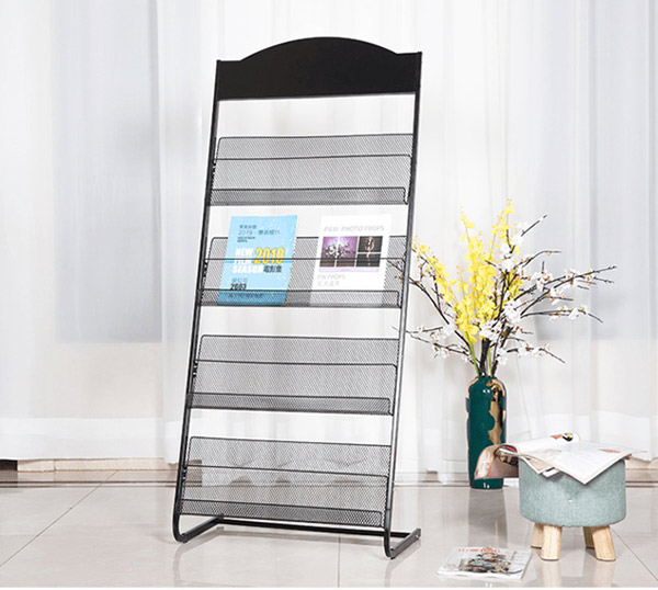 Kệ đứng đựng tạp chí với nhiều tầng rộng rãi